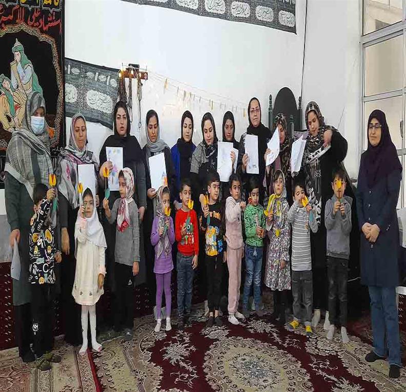 مسابقه و نمایشگاه نقاشی کودکان مهد سوچلا دی ماه 1401